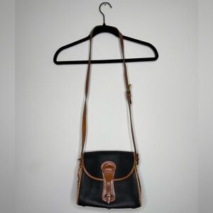Dooney & Bourke Vintage/Brown Navy Medium Essex Bag